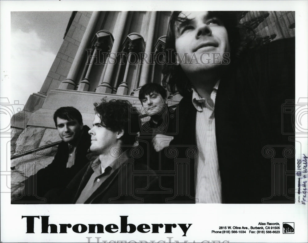 1996 Press Photo Popular Musicians Throneberry - RSM01563 - Historic Images