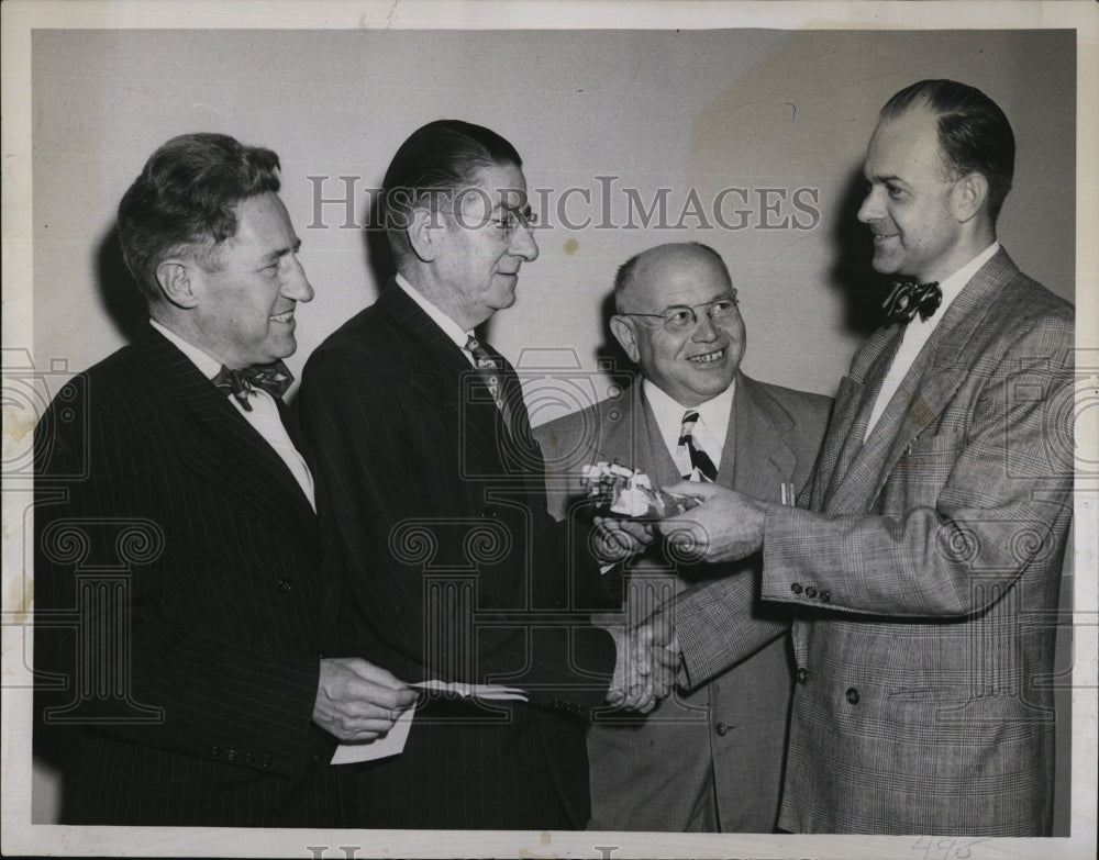 1951 Press Photo John Lyons,Frank Morse,Harry Boyer &amp; Paul Bartel - RSM01583 - Historic Images