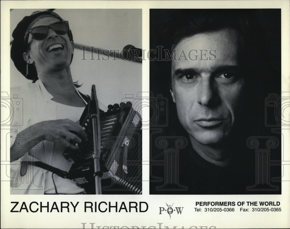 Press Photo Zachary Richard Musician Entertainer Singer - RSM01975 - Historic Images