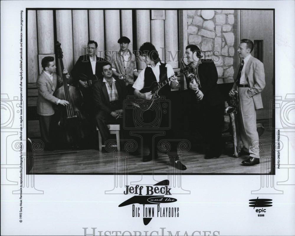Press Photo Popular Musicians Jeff Beck & The Big Town Playboys - RSM02001 - Historic Images