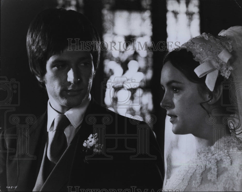 1972 Press Photo Actor Michael Brandon & Bonnie Bedelia - RSM02011 - Historic Images