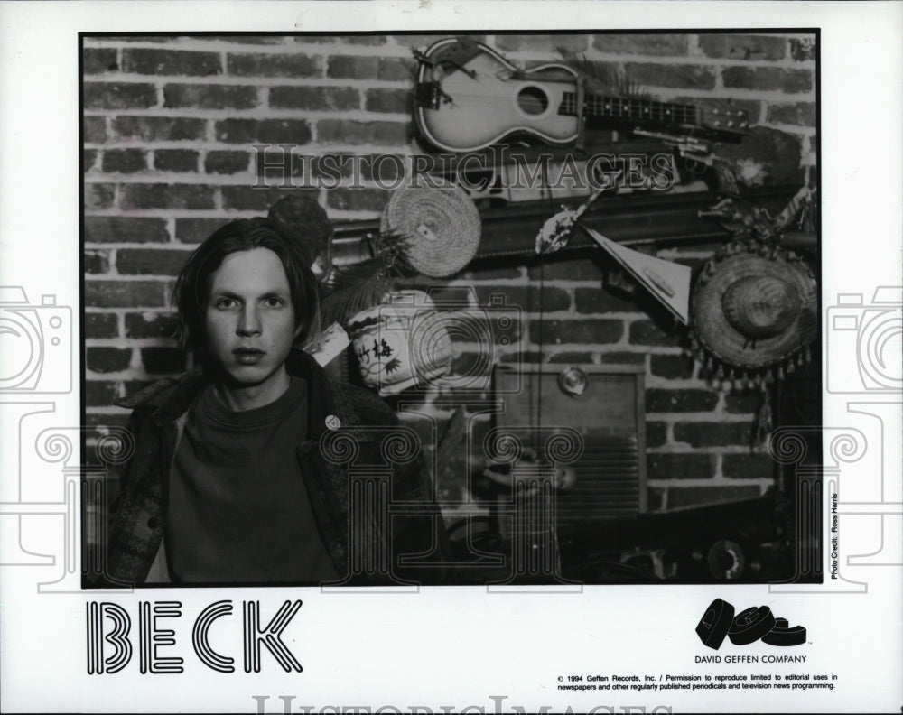 1996 Press Photo Popular Musician Beck - RSM02025 - Historic Images