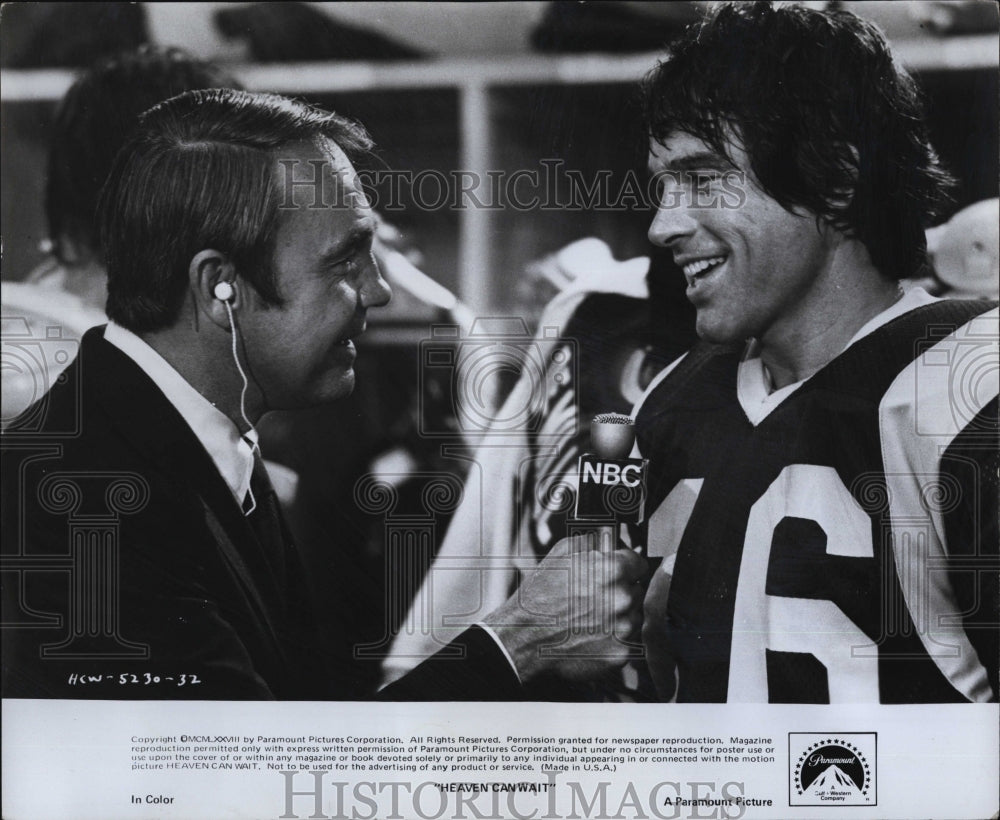 1978 Press Photo Actor Warren Beatty In "Heaven Can Wait" - RSM02157 - Historic Images