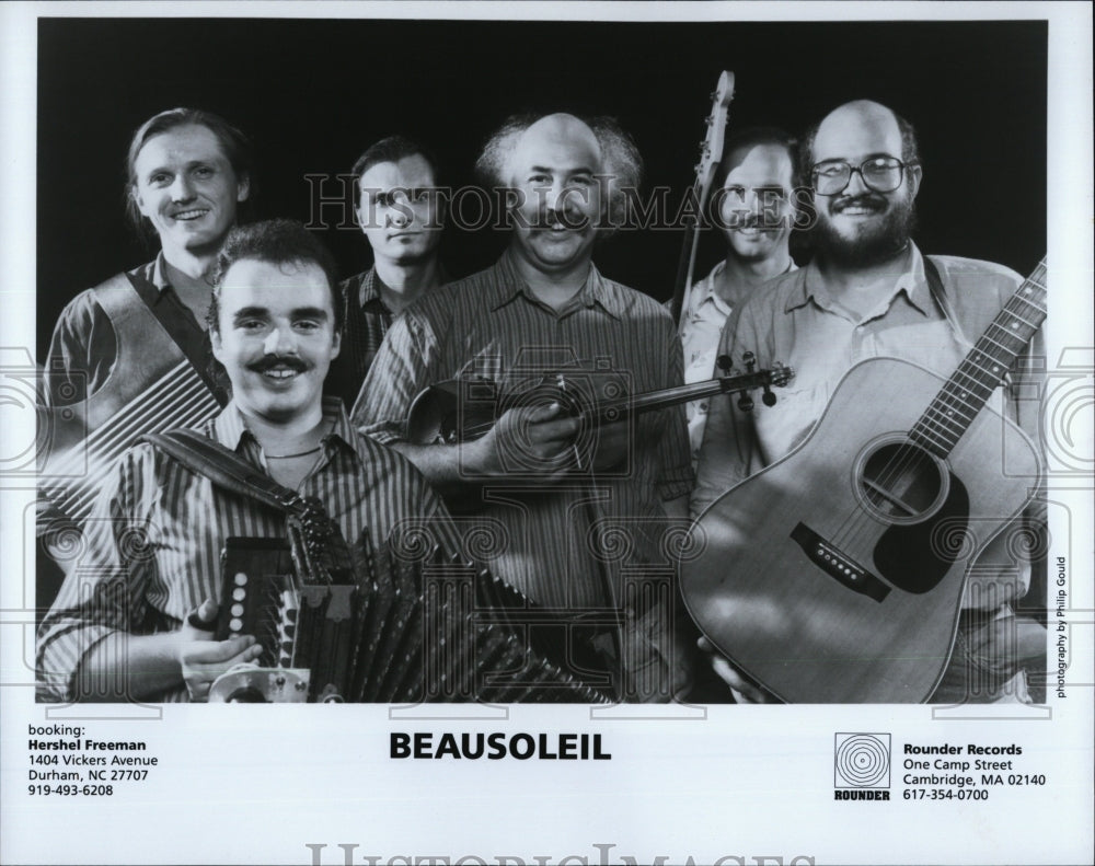 Press Photo members of Cajun band Beausoleil - RSM02275 - Historic Images