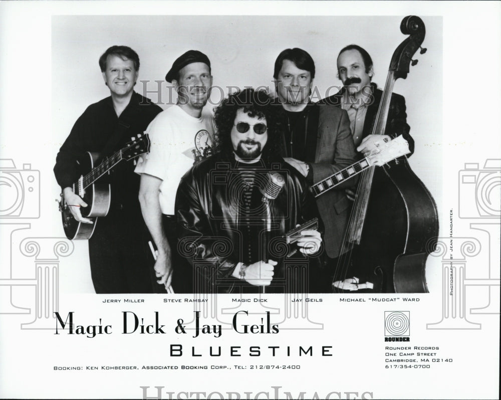 Press Photo Magic Dick & Jay Geils Bluestime (Band) - Historic Images