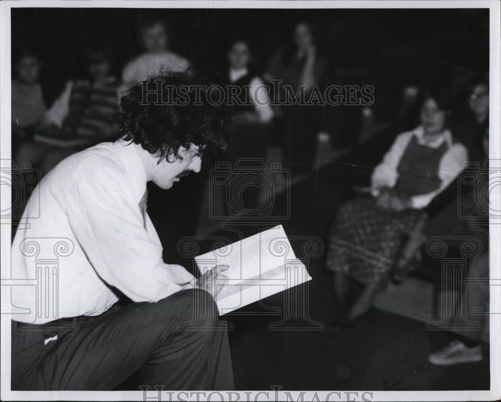 1972 Brian Mahan Tobin Elementary School Teacher Presenting Lesson-Historic Images