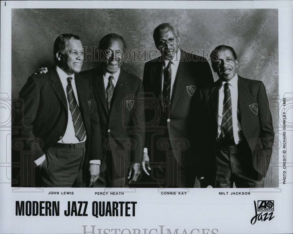 1993 Popular Musicians John,Percy,Connie,Milt &quot;Modern Jazz Quartet&quot; - Historic Images