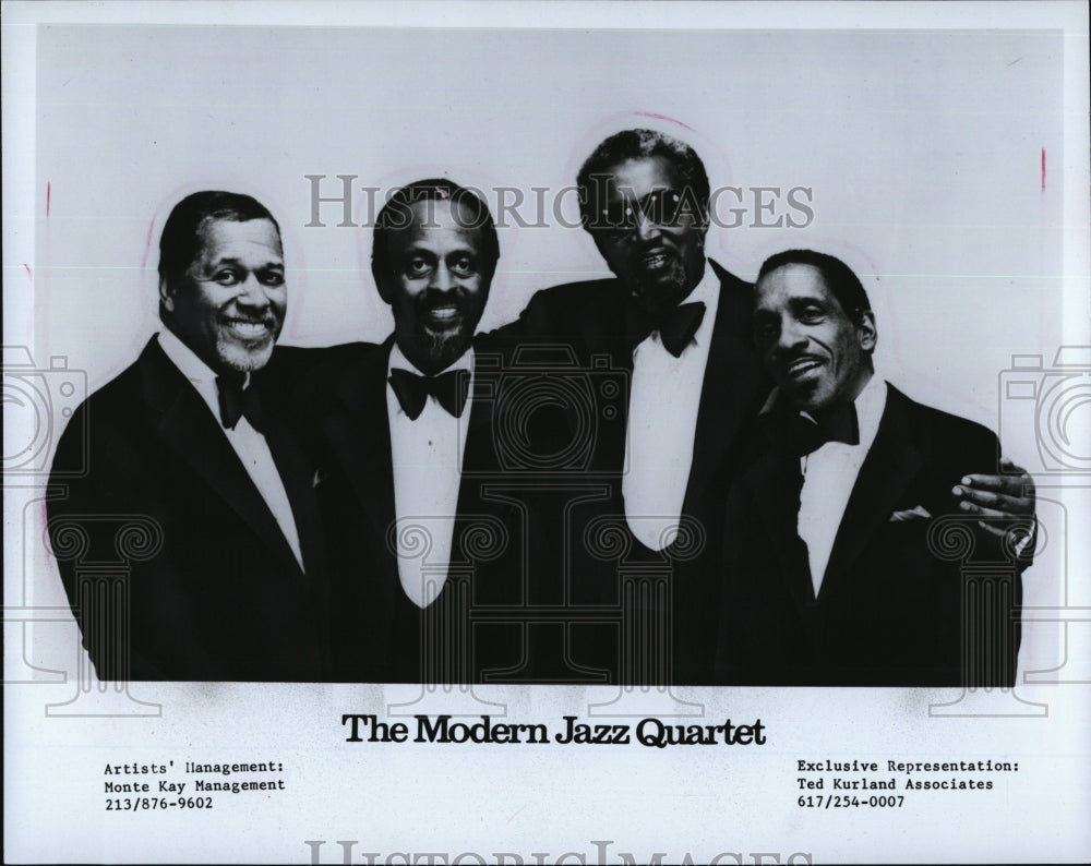 Press Photo Popular Musicians The Modern Jazz Quartet - RSM02995 - Historic Images