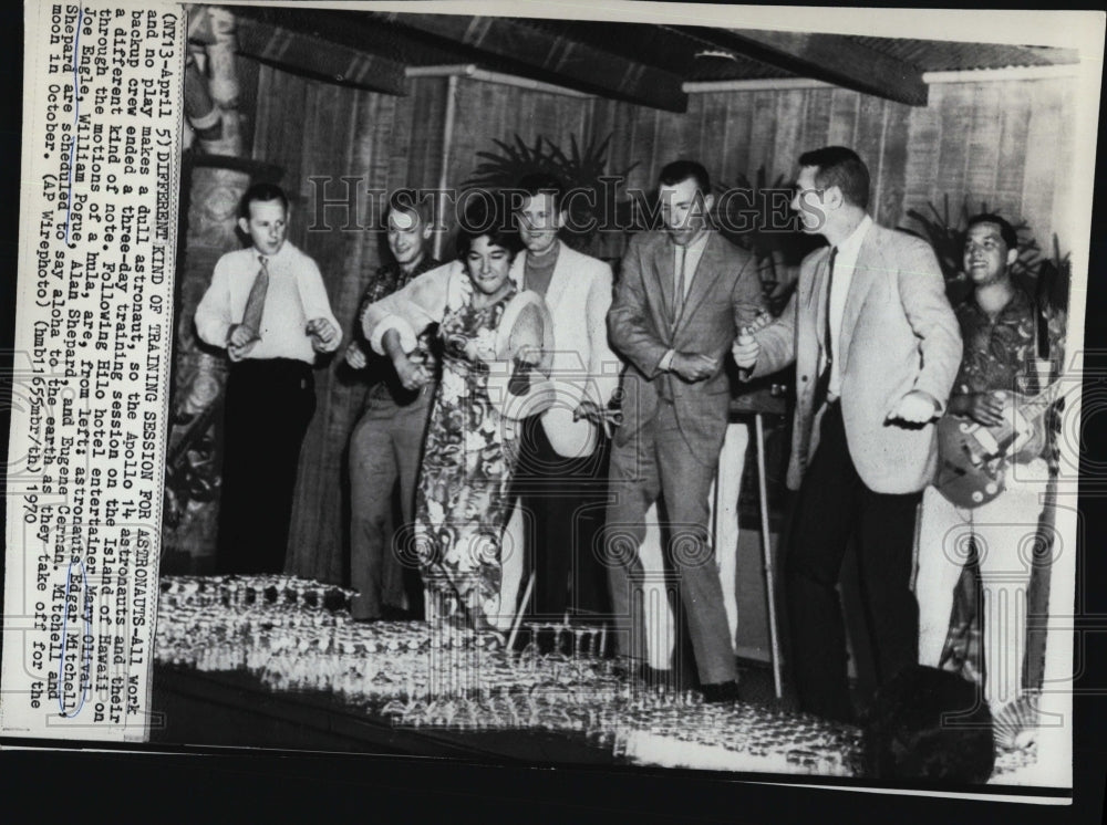 1970 Astronauts Joe Engle,Edgar Mitchell & William Pogue  - Historic Images