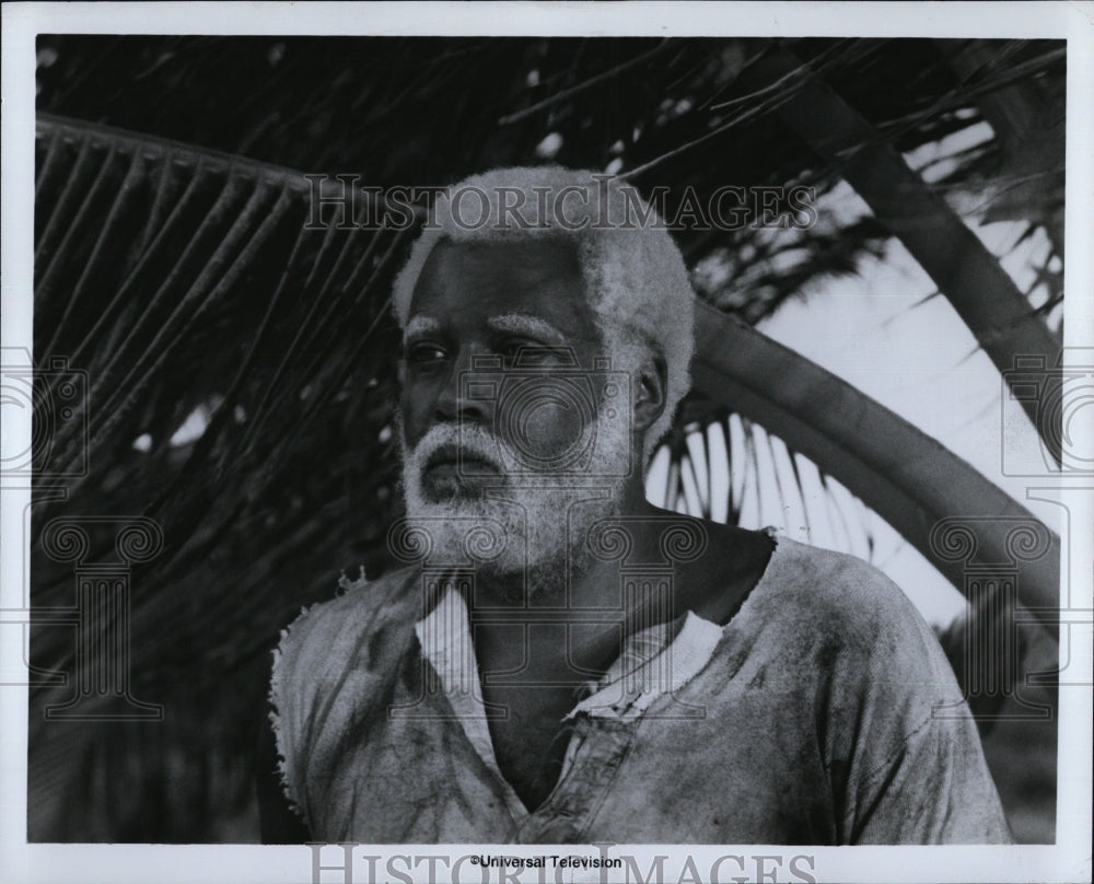 1970 Press Photo Actor James Earl Jones In &quot;The Cay&quot; - Historic Images