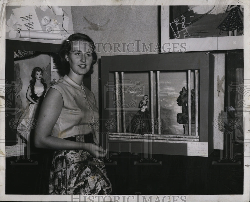 1953 Press Photo Helen Tobin, daughter of Ex-Gov. Maurice Tobin - RSM03413 - Historic Images