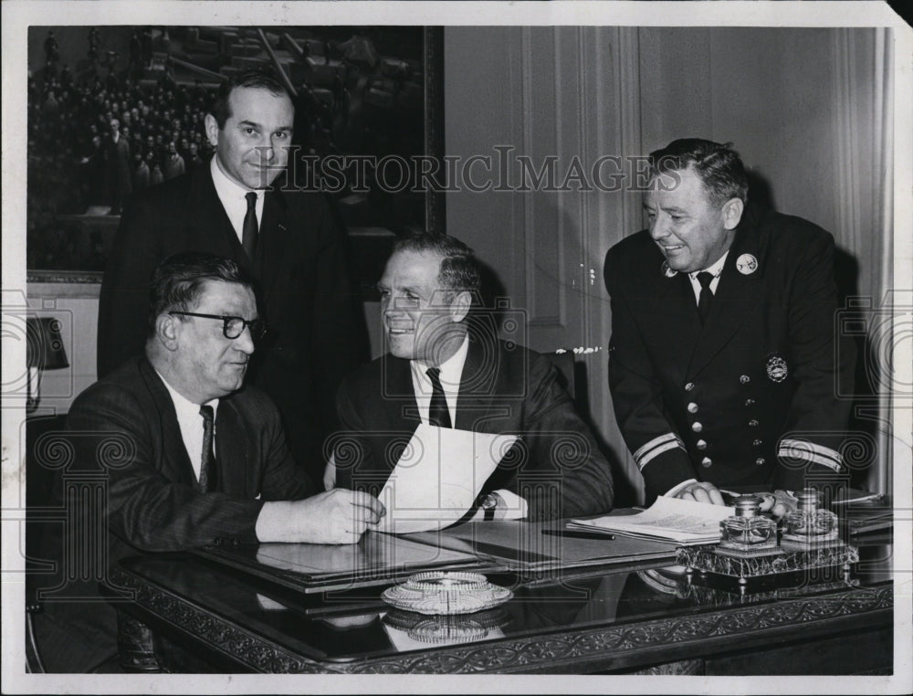 1968 Press Photo Laurie Cormier, Allan Zenowitz, leslie Magoon - RSM03485 - Historic Images