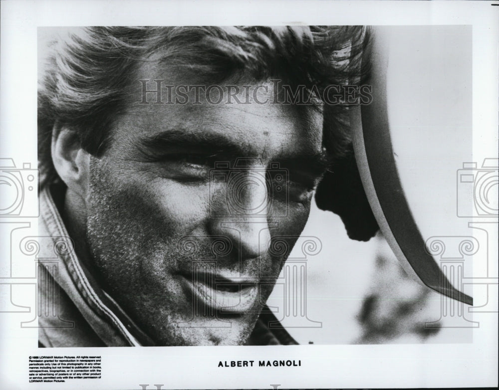 1986 Press Photo Actor, Albertt Magnoli for a starring role - RSM03529 - Historic Images