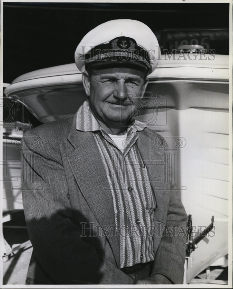 Press Photo `Captain FA Paddock of Dunedin, Florida - RSM03601 - Historic Images