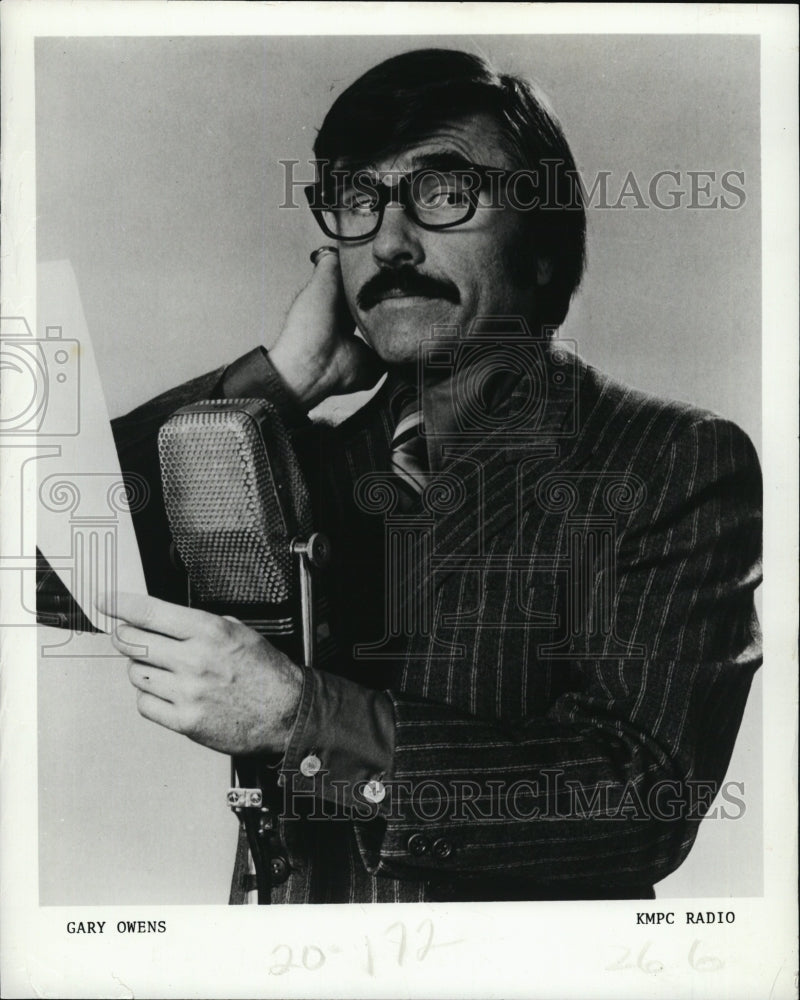 1975 Radio & Tv Performer Gary Owens Laugh IN - Historic Images