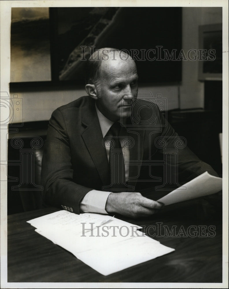 Press Photo Robert Wilhelm, Vp &amp; Gen Mgr of Arvida Corp. - RSM04207 - Historic Images