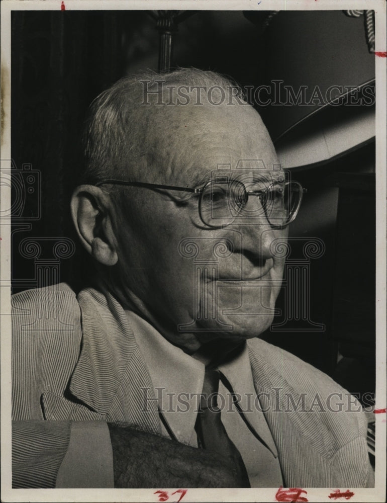 1963 Press Photo Maj William Wilkinson was an Indian fighter, now 95 - RSM04323 - Historic Images