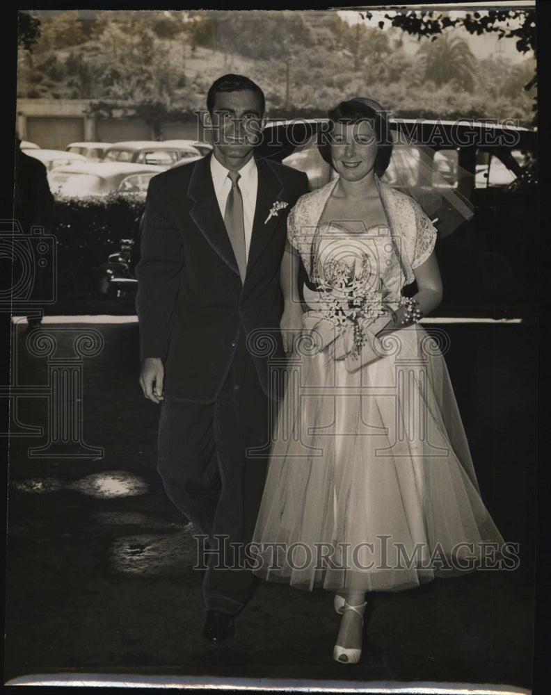 Press Photo Mr and Mrs. Reginald Wesley Wilkinson Nancy Dorothy Rose - RSM04331 - Historic Images