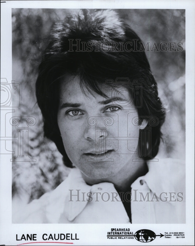 1982 Press Photo Actor Television Show Lane Caudell - Historic Images