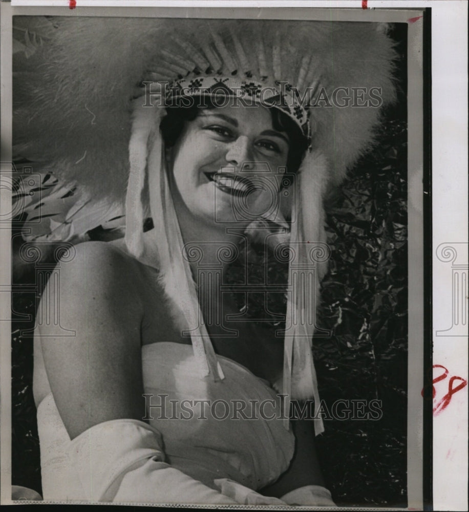1962 Florida State University Kitty miller Homecoming Queen - Historic Images