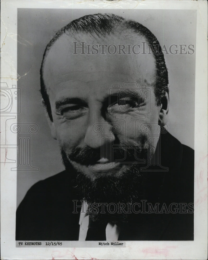 1965 Press Photo Mitch Miller conductor - RSM04971 - Historic Images