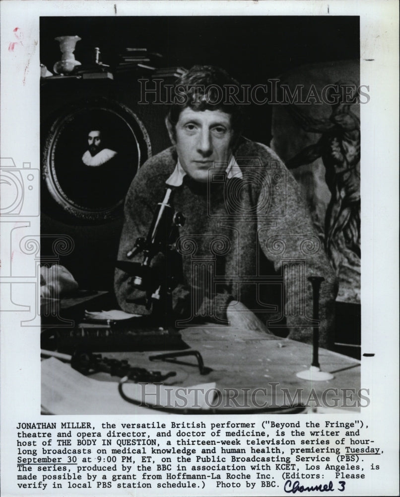 1980 British performer & writer to host "The Body in Question" - Historic Images