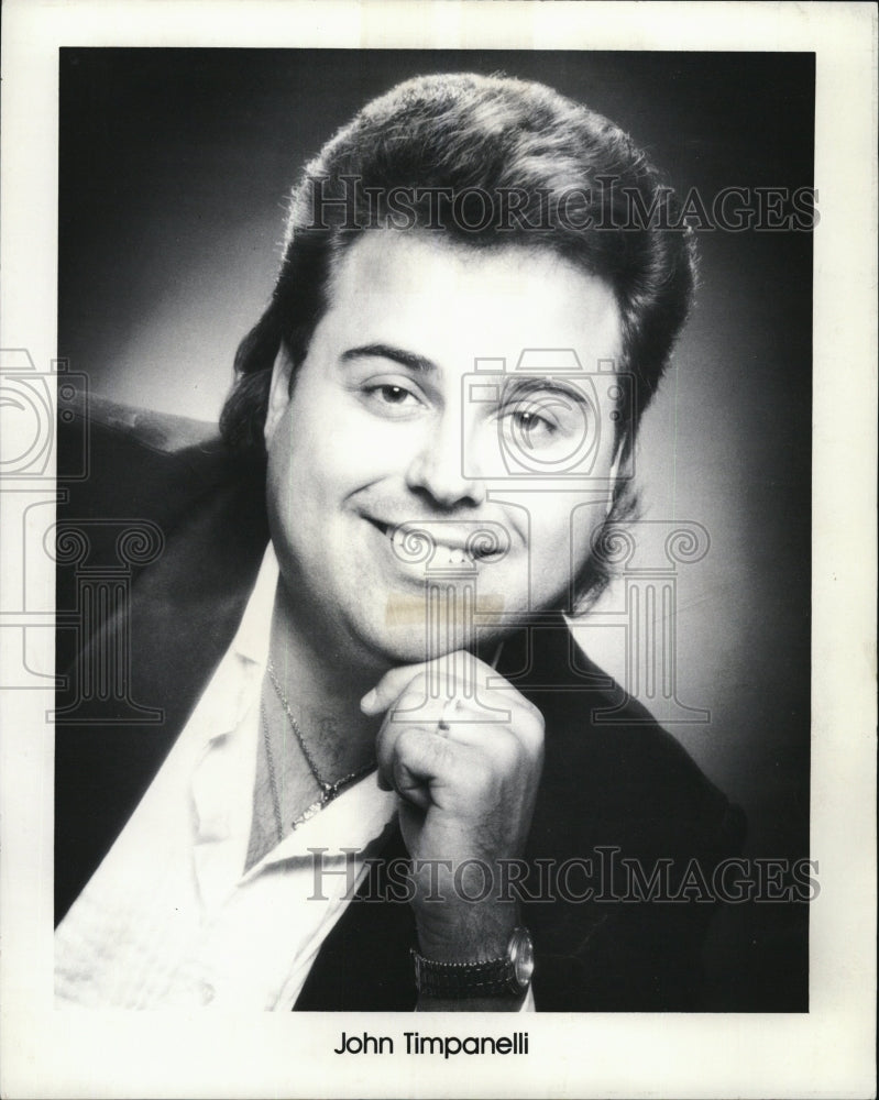 1993 Press Photo Entertainer John Timpanelli - RSM05059 - Historic Images