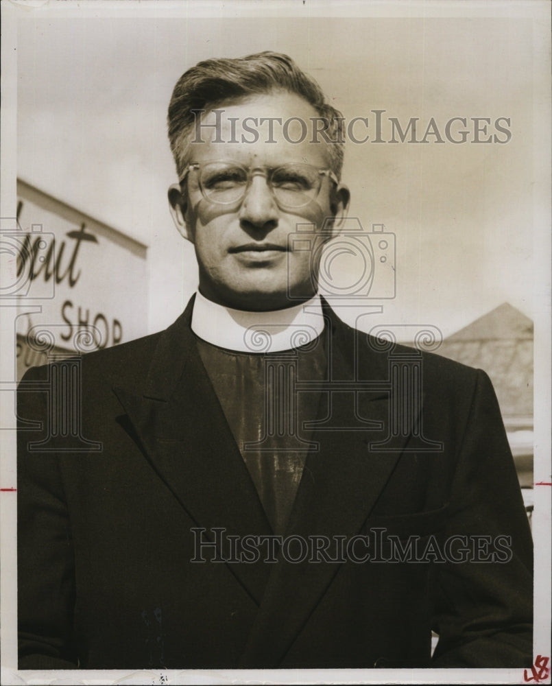 1957 Press Photo Reverend Gerard Tobin - RSM05461 - Historic Images