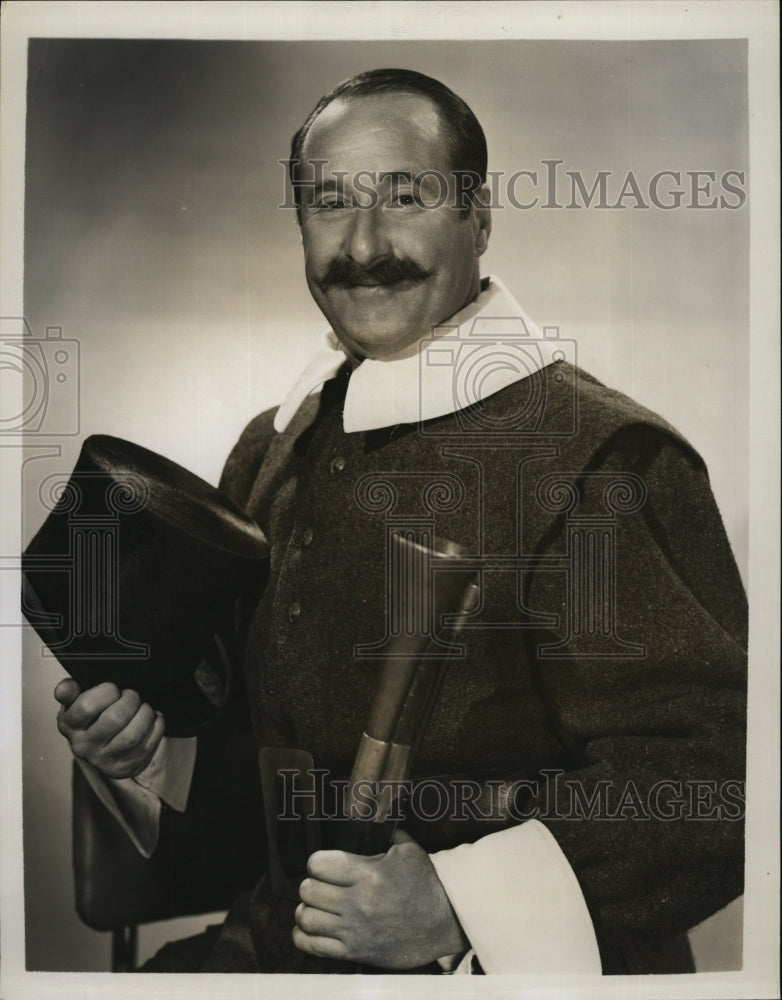 Press Photo George Tobians Us Pilgrims Cavalcade of America - RSM05475 - Historic Images