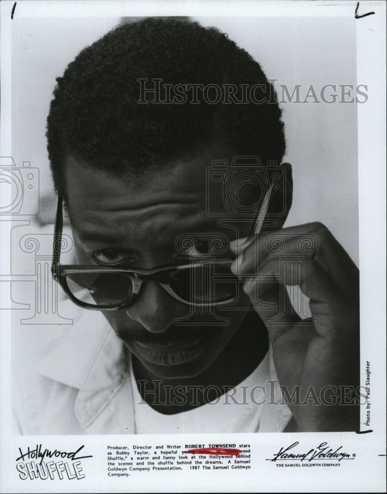 1987 Press Photo producer director actor Robert Townshend Hollywood Shuffle - Historic Images