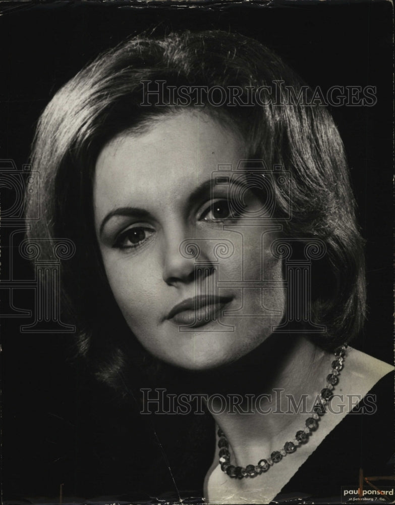 1965 Soprano Doris Bernstein Trager-Historic Images