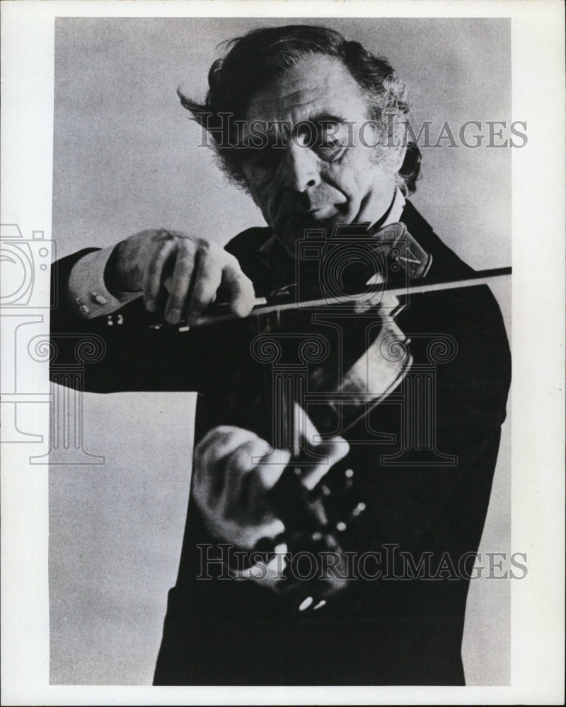 1972 Press Photo Well-known violinist Walter Trampler - Historic Images