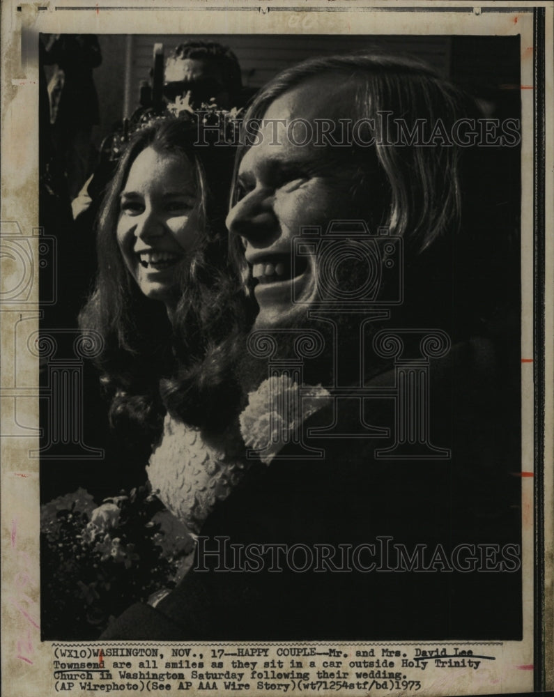 1973 Mr & Mrs David Lee Townsend - Historic Images