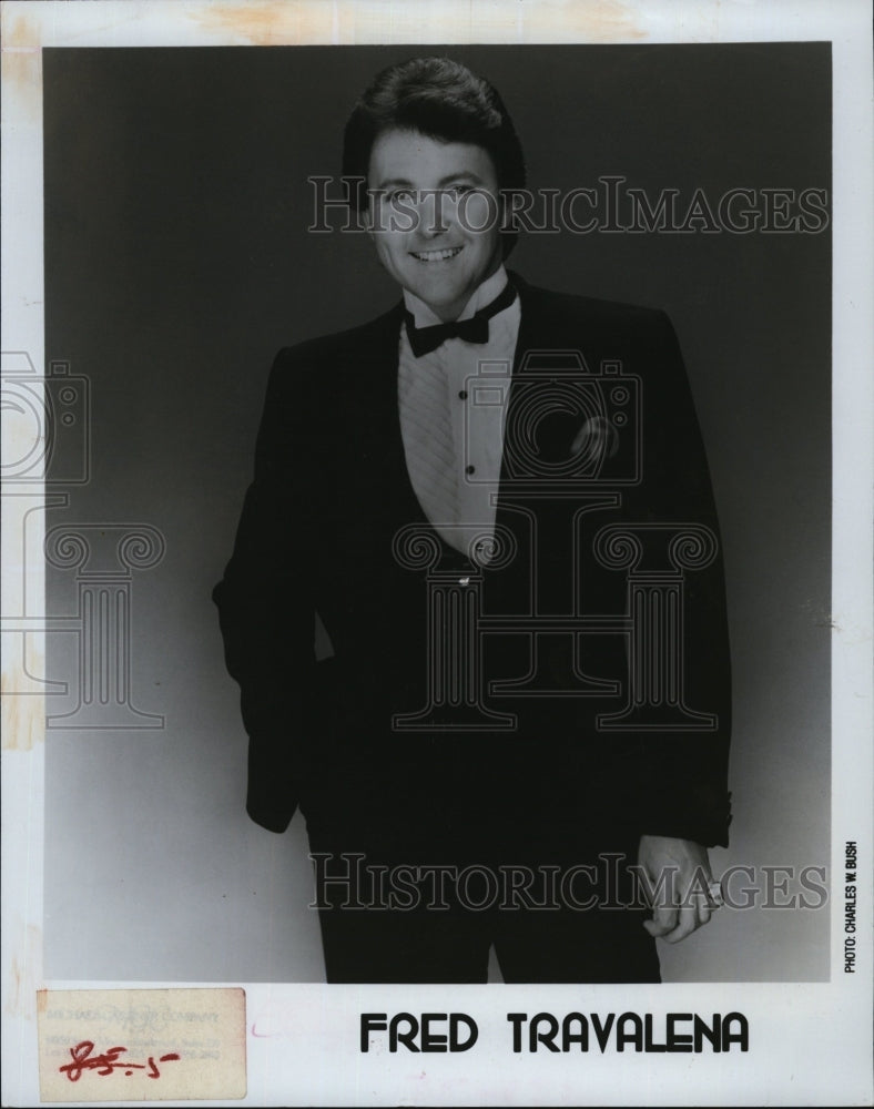 1985 Press Photo Entertainer Fred Travalena - RSM05953 - Historic Images