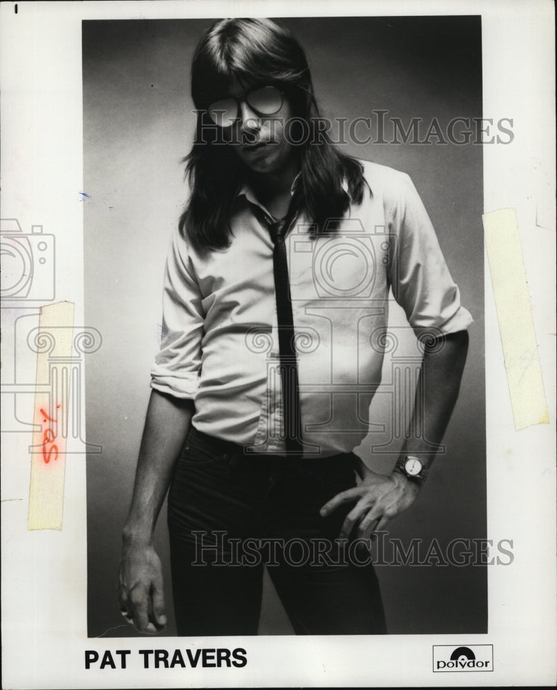 1979 Press Photo Pat Travers Musician guitarist Heavy Metal - RSM05979 - Historic Images