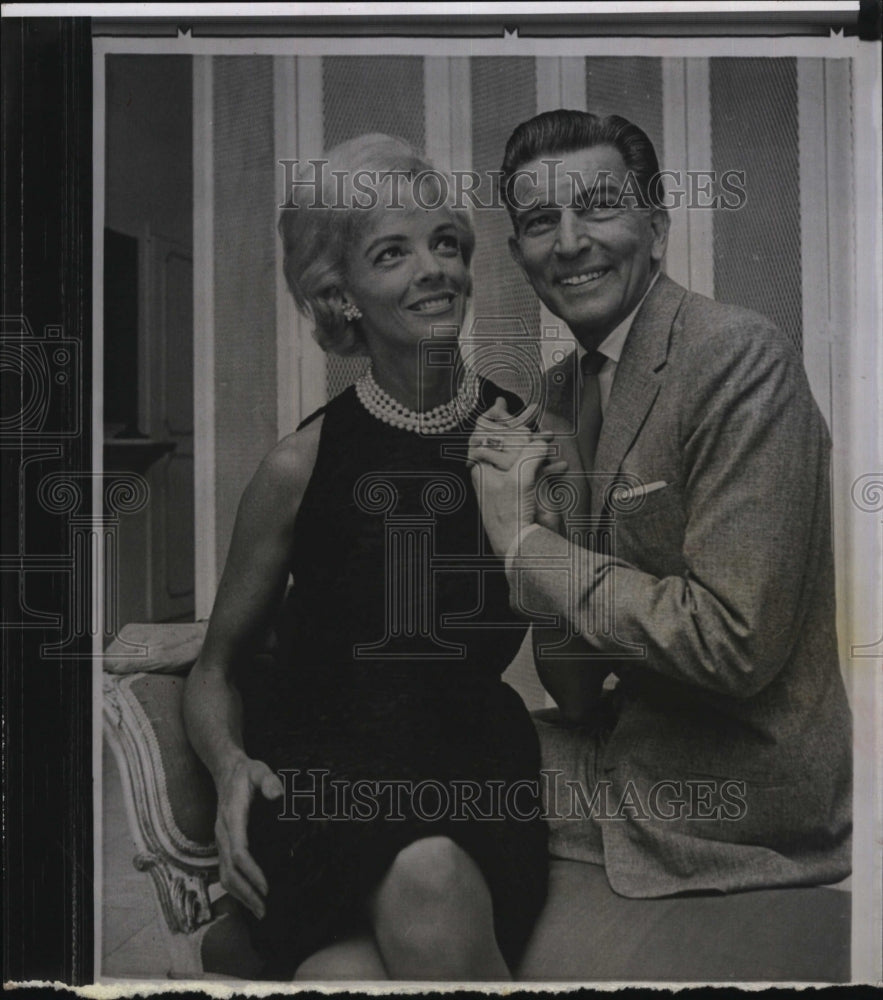 1962 Mary Preminger Micael Rennie Actor - Historic Images