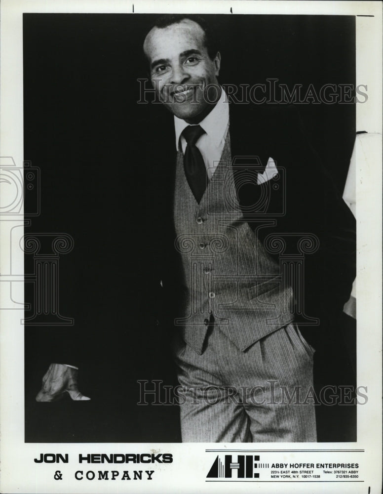 1988 Press Photo Singer, Jon Hendricks & Company to perform - RSM06227 - Historic Images