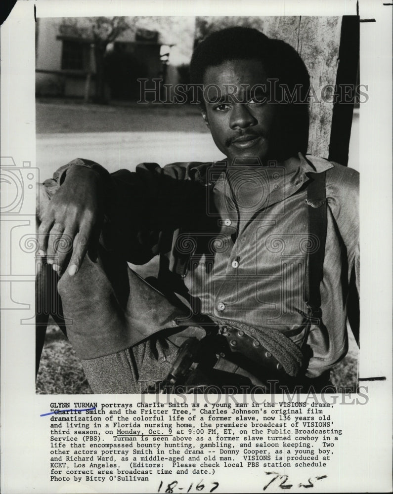 1978 Actor Glynn Turman in "Charlie Smith & the Fritter Tree" - Historic Images