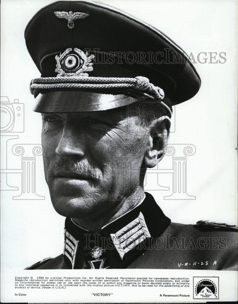 1980 Press Photo Max Von Dydow Actor in movie Victory - RSM06635 - Historic Images