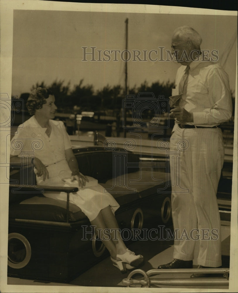 Press Photo Col. and Mrs. W. E. Vose - RSM06727 - Historic Images