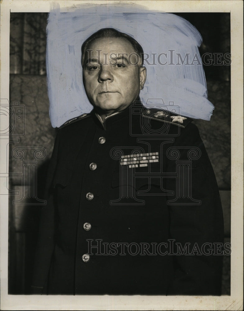 1958 Press Photo New Soviet Parliament Chairman Marshal Klementi Voroshilov - Historic Images