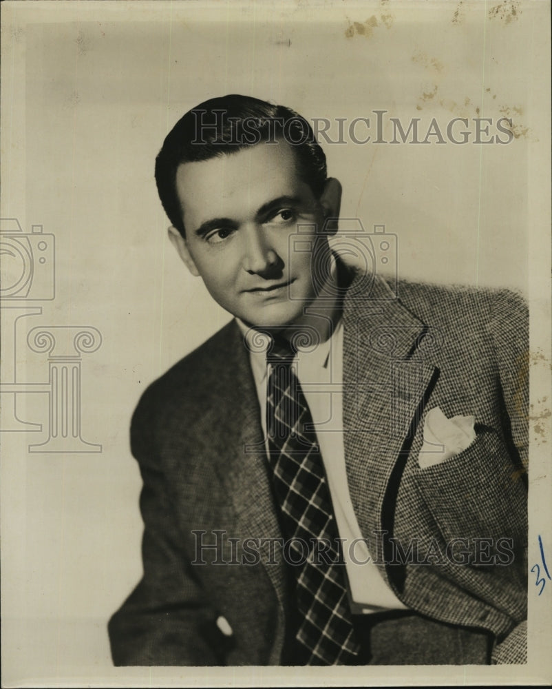 Press Photo Tenor Cesare Valletti - RSM06753 - Historic Images