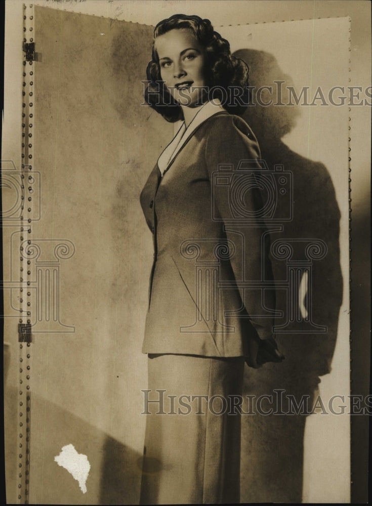 1948 Press Photo Actress Alida Maria von Altenburger, aka &quot;Valli&quot; - RSM06755 - Historic Images