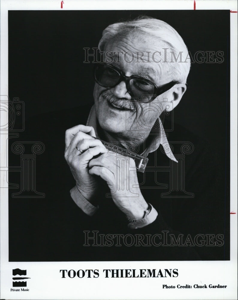 1992 Press Photo Musician, Toots Thielmans to perform - RSM07029 - Historic Images