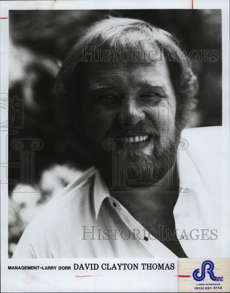 1994 Press Photo David Clayton Thomas Musician entertainer recording artist - Historic Images