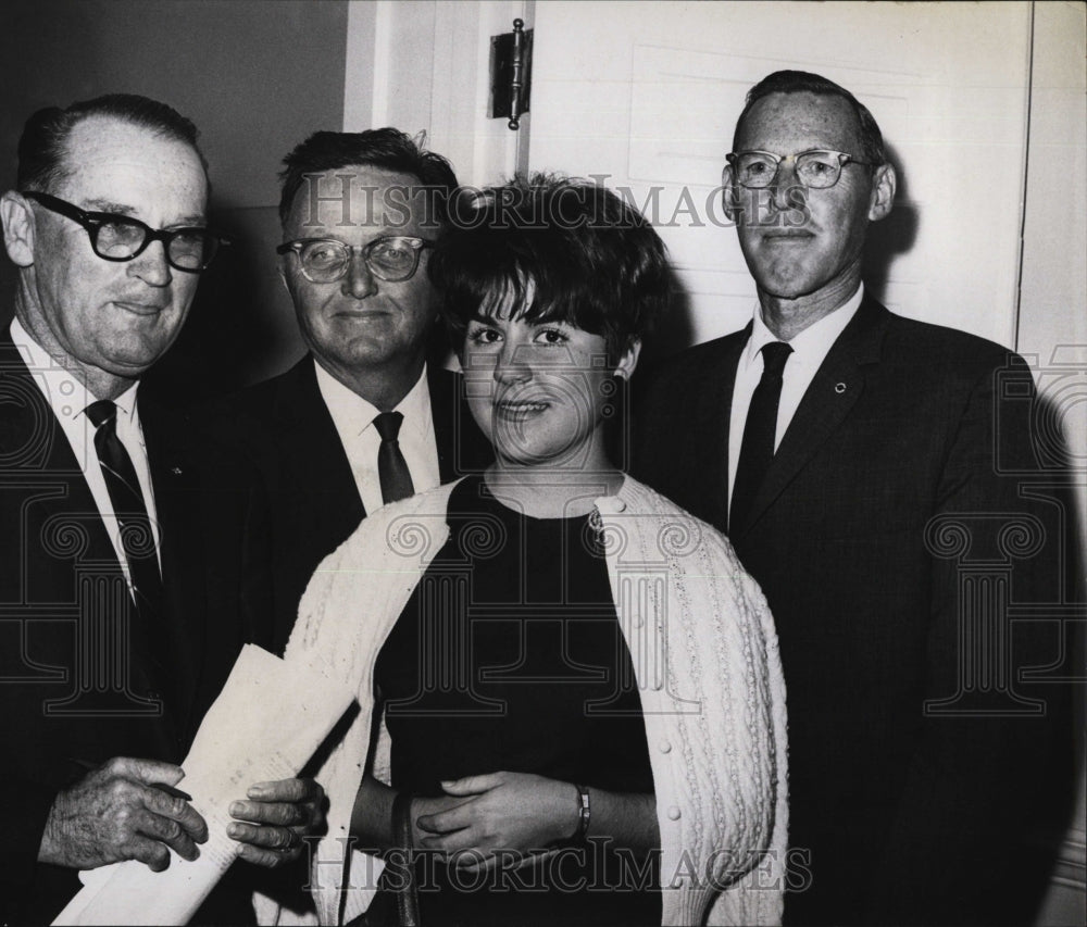 1966 Press Photo Frances LaForge of St. Pete hired home Economist - Historic Images