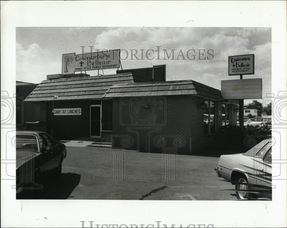 1981 Press Photo Croissanterie Belleair on W Bay Drive in Largo - RSM07507 - Historic Images