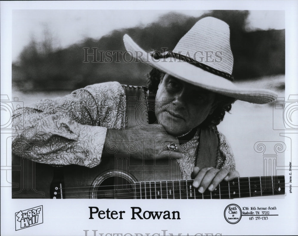 Recording Artist Peter Rowan-Historic Images