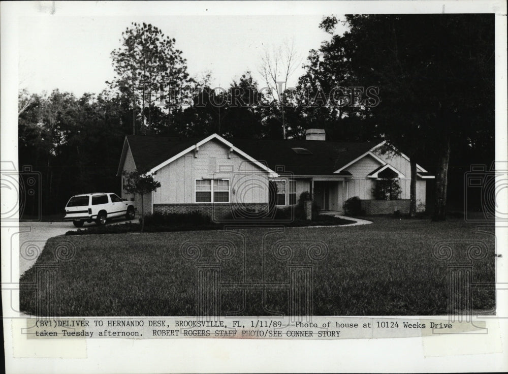 1989 Press Photo Alan Chapman&#39;s Home Purchased by Former Employer - RSM07961 - Historic Images