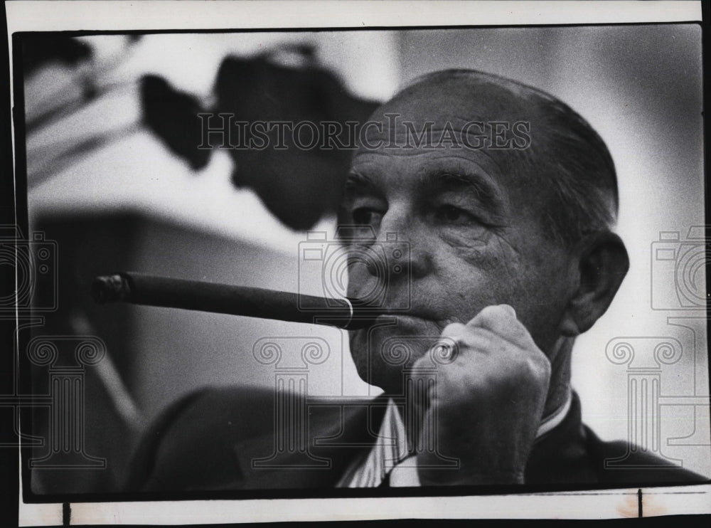 1974 Press Photo E.C. Powell, Dean of lobbys - RSM07991 - Historic Images